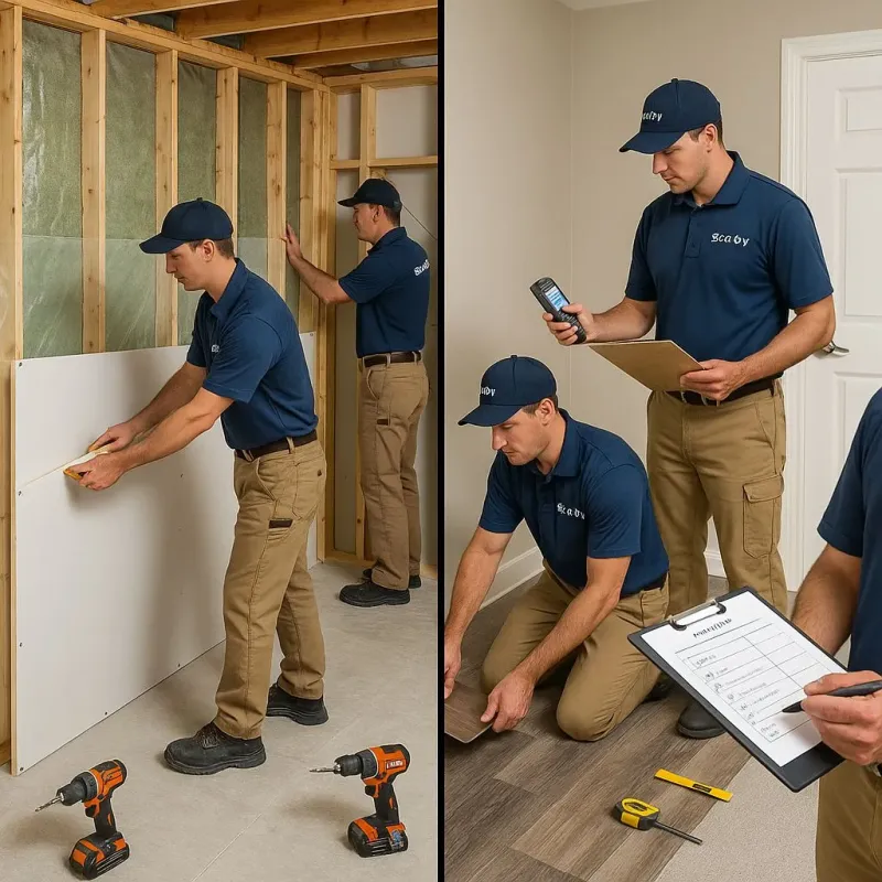 Repairs and Reconstruction process in Boonville, NY